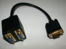 Adaptateur VGA M - 2 VGA F